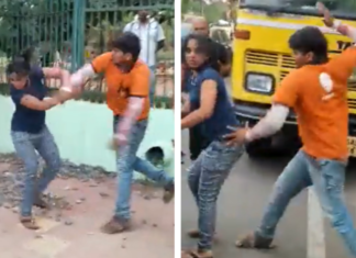 এক মেয়ের কপালে জুটলো ফুড ডেলিভারি বয়ের থাপ্পড়