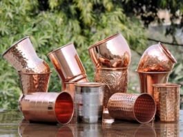 তামার পাত্রে জল পান করার কিছু বিস্ময়কর উপকারিতা!